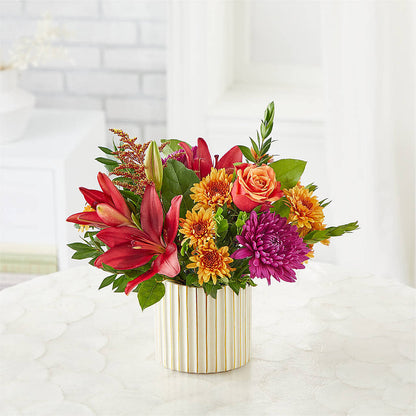 Burgundy Landscape Bouquet –  Lumaya Florals, Rock Hill SC