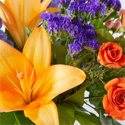 Radiant Citrus Bouquet –  Lumaya Florals, Rock Hill SC