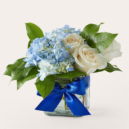 Sky Blue Delight Bouquet –  Lumaya Florals, Rock Hill SC