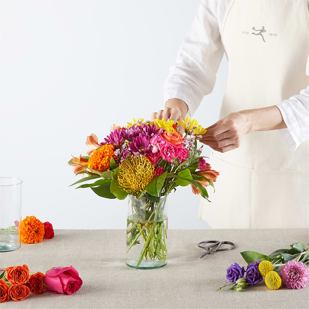 Feast of Color – A Florist Original –  Lumaya Florals, Rock Hill SC