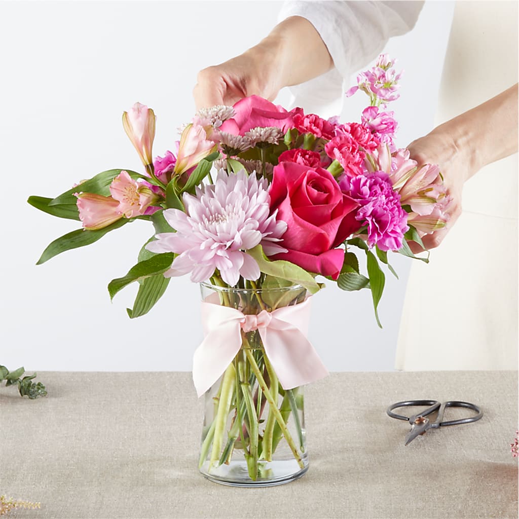 Pink Ribbon - A Florist Original –  Lumaya Florals, Rock Hill SC