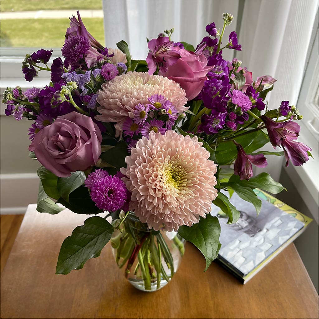 Ultraviolet Bouquet –  Lumaya Florals, Rock Hill SC