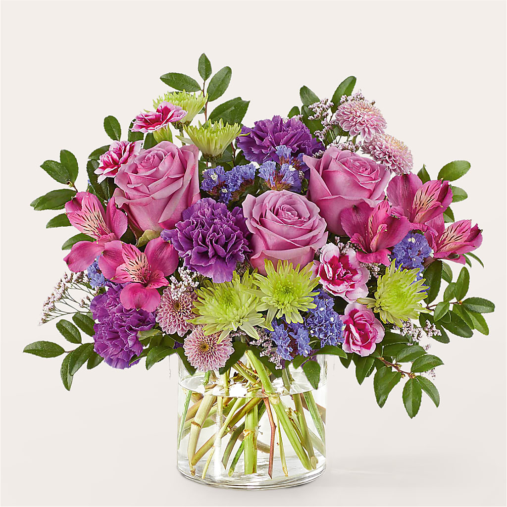 Glass Half Full Bouquet –  Lumaya Florals, Rock Hill SC
