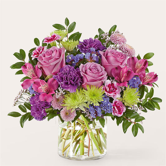 Glass Half Full Bouquet –  Lumaya Florals, Rock Hill SC