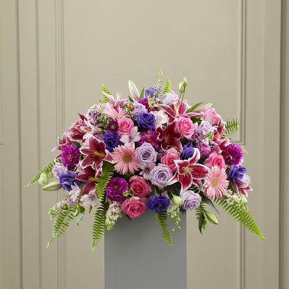 Fare Thee Well Pedestal –  Lumaya Florals, Rock Hill SC