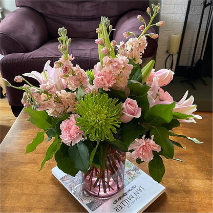 Pretty in Pink Bouquet –  Lumaya Florals, Rock Hill SC