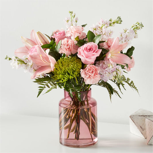 Pretty in Pink Bouquet –  Lumaya Florals, Rock Hill SC