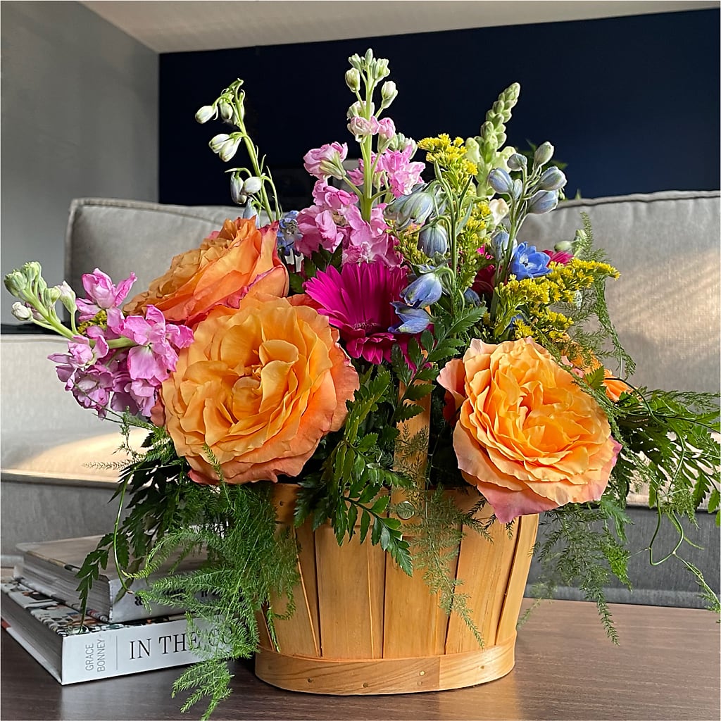 Garden of Life Basket –  Lumaya Florals, Rock Hill SC