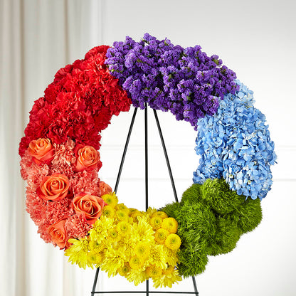 Circle of Love Wreath –  Lumaya Florals, Rock Hill SC