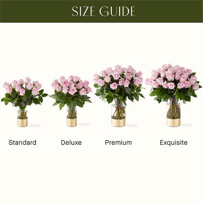 Picture Perfect Pink Rose Bouquet –  Lumaya Florals, Rock Hill SC