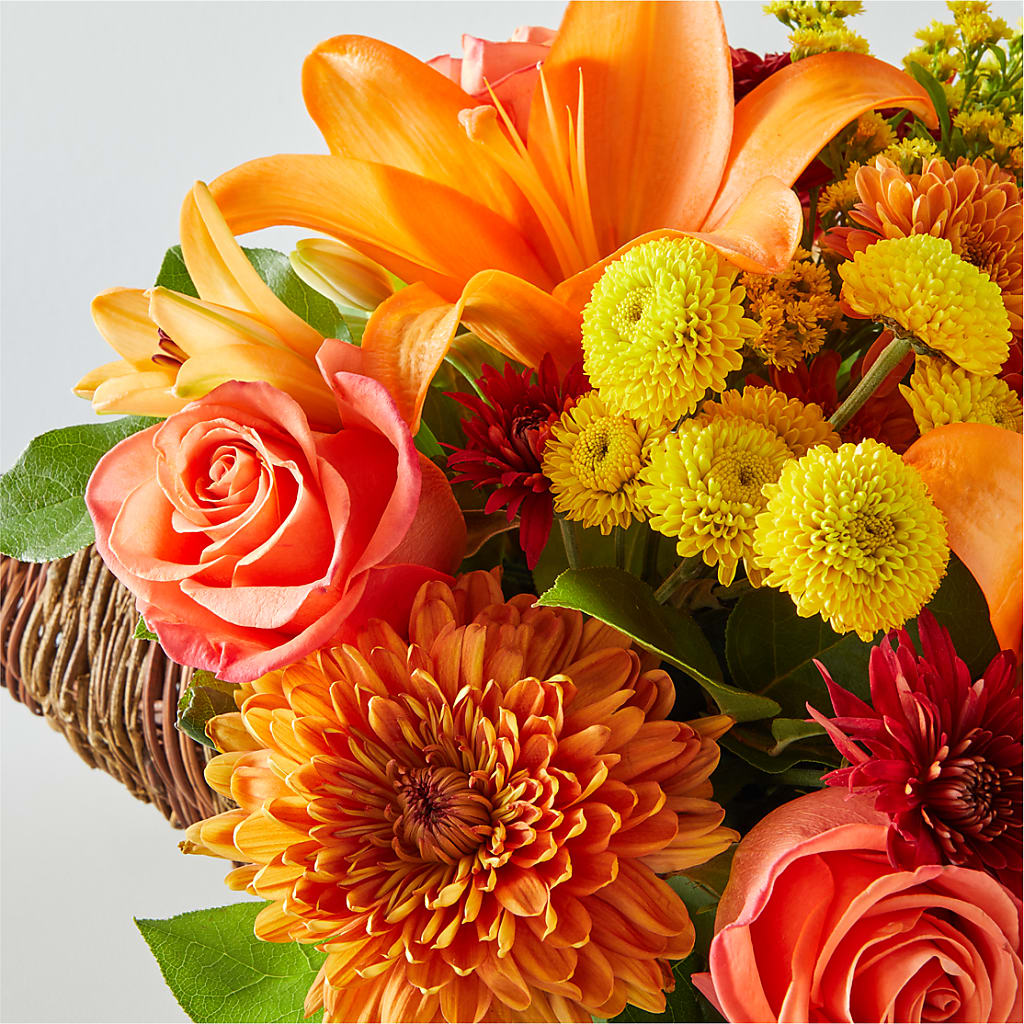 Bouquet of Blessings Cornucopia –  Lumaya Florals, Rock Hill SC