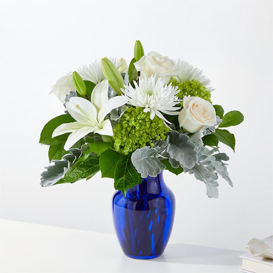 Snowy Dreams Bouquet –  Lumaya Florals, Rock Hill SC
