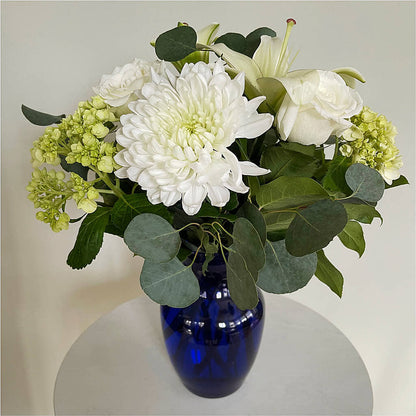 Snowy Dreams Bouquet –  Lumaya Florals, Rock Hill SC