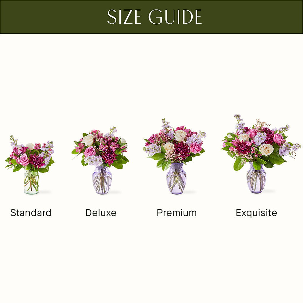 Amethyst Dreams Bouquet –  Lumaya Florals, Rock Hill SC