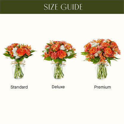 Apricot Glow Bouquet –  Lumaya Florals, Rock Hill SC