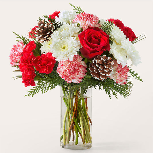 Candy Cane Lane Bouquet –  Lumaya Florals, Rock Hill SC