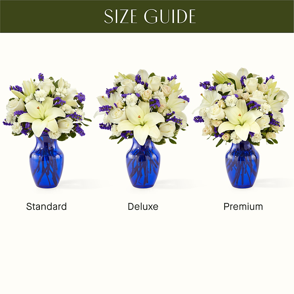 Sapphire Rush Bouquet –  Lumaya Florals, Rock Hill SC