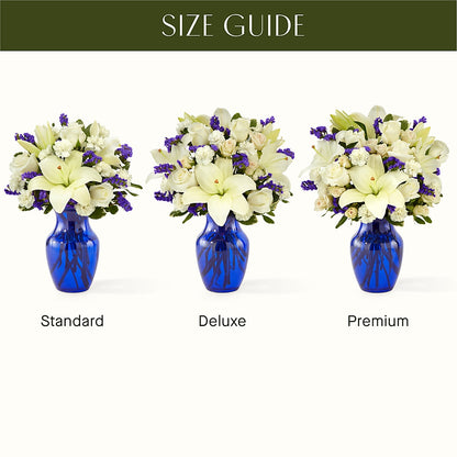 Sapphire Rush Bouquet –  Lumaya Florals, Rock Hill SC