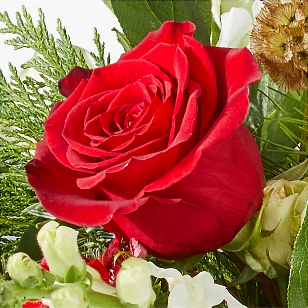 Deck the Halls Bouquet –  Lumaya Florals, Rock Hill SC