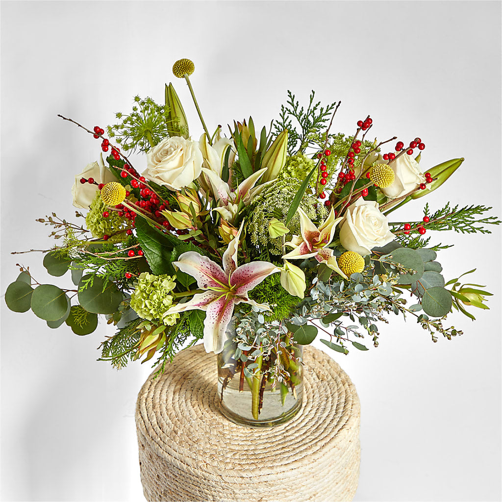 Berry & Bright Bouquet –  Lumaya Florals, Rock Hill SC