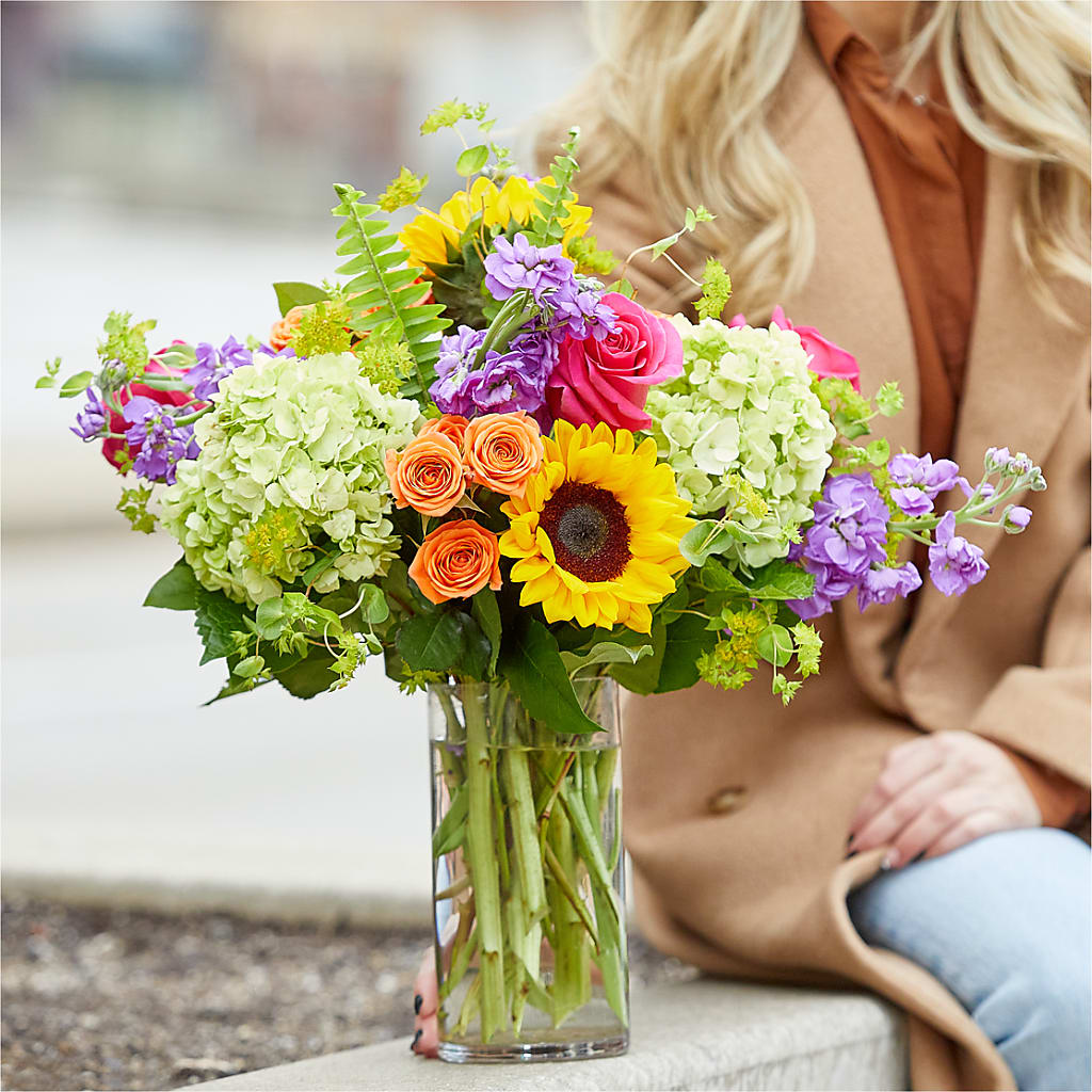 Vibrant Greetings Bouquet –  Lumaya Florals, Rock Hill SC