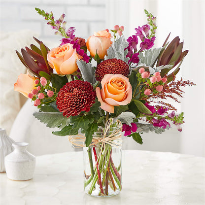 Moody Hues Bouquet –  Lumaya Florals, Rock Hill SC