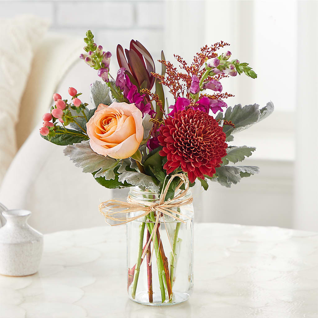 Moody Hues Bouquet –  Lumaya Florals, Rock Hill SC