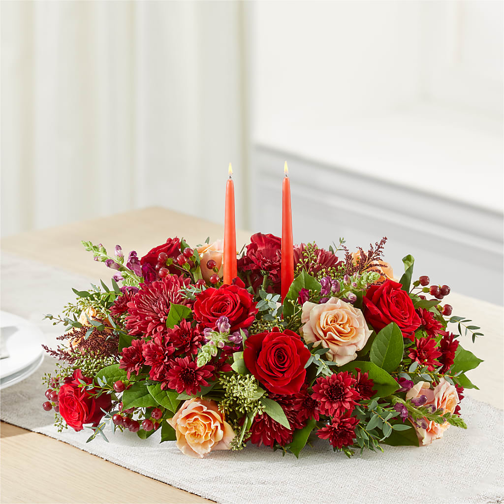 Most Thankful Centerpiece –  Lumaya Florals, Rock Hill SC