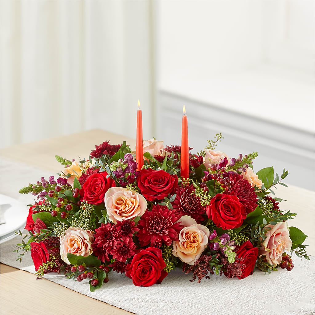 Most Thankful Centerpiece –  Lumaya Florals, Rock Hill SC