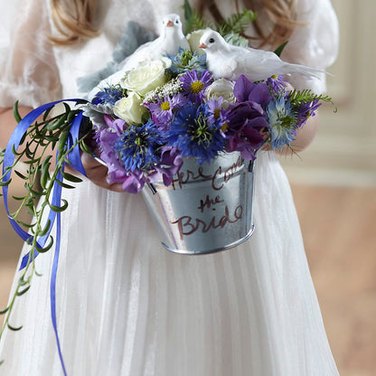 Enchantment Flower Girl Arrangement –  Lumaya Florals, Rock Hill SC