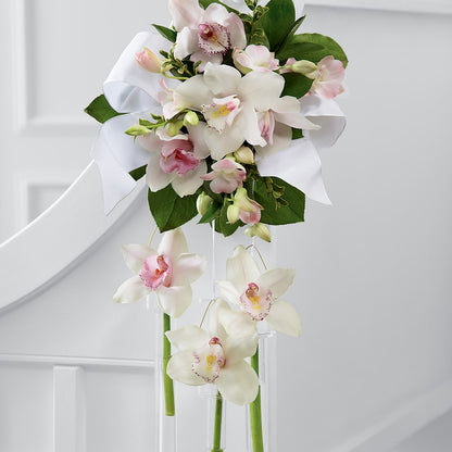 Perfect Entrance Pew Arrangement –  Lumaya Florals, Rock Hill SC