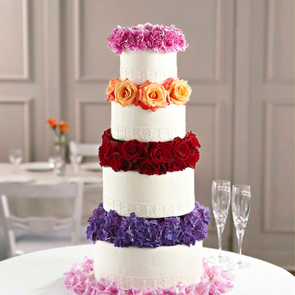 Infinite Love Cake Décor –  Lumaya Florals, Rock Hill SC