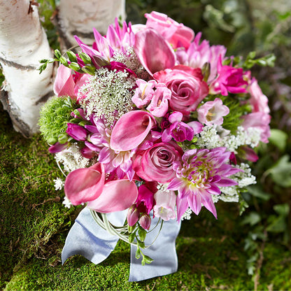 Pink Profusion Bouquet –  Lumaya Florals, Rock Hill SC