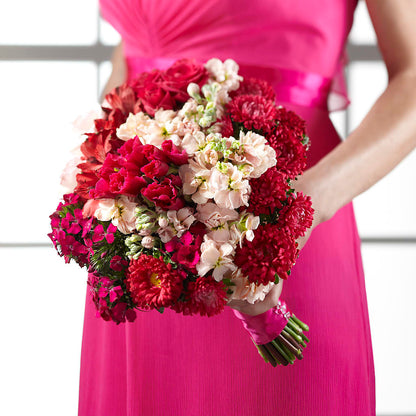 Pink Effervescence Bouquet –  Lumaya Florals, Rock Hill SC