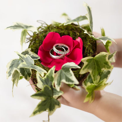 Lila Rose Ring Nest –  Lumaya Florals, Rock Hill SC