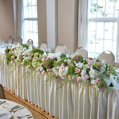 State of Joy Head Table Arrangement –  Lumaya Florals, Rock Hill SC
