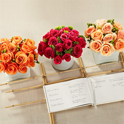 Dawn Rose Centerpiece –  Lumaya Florals, Rock Hill SC