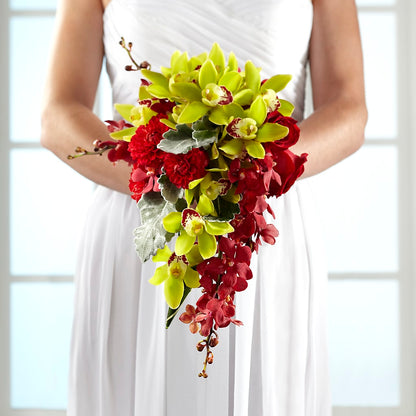 Elegant Orchid Bouquet –  Lumaya Florals, Rock Hill SC