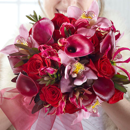 Heart of Hearts Bouquet –  Lumaya Florals, Rock Hill SC